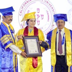 An Honorary Doctorate in Astrology from California Public University (February 2025)